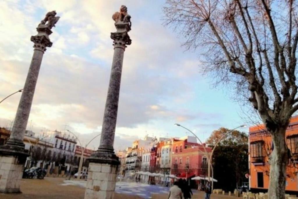 Atico Con Terraza En Alameda De Hercules Sevilla Kültér fotó